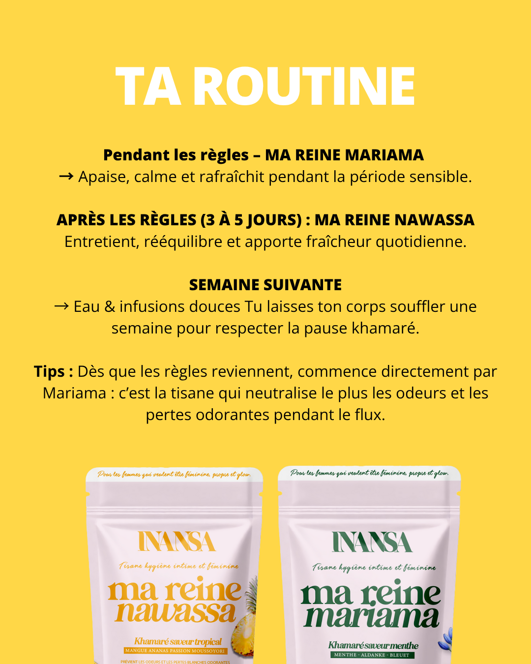 Pack mes douces règles